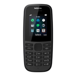 Nokia 105 Dual Sim Black