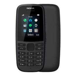 Nokia 105 Dual Sim Black