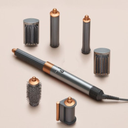 Стайлер Dyson Airwrap HS05 (яркий никель/насыщенная медь) Complete Long с кейсом