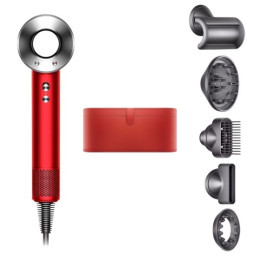 Фен Dyson Supersonic HD07 красный с боксом и 5 насадками