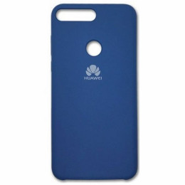 Чехол Huawei Y9 (2018) Silicone Cover Blue