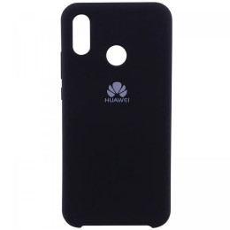 Чехол Huawei P30 lite Silicone Case Black