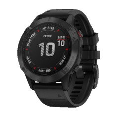 Смарт Часы Garmin Fenix 6 Pro Black / Black Band