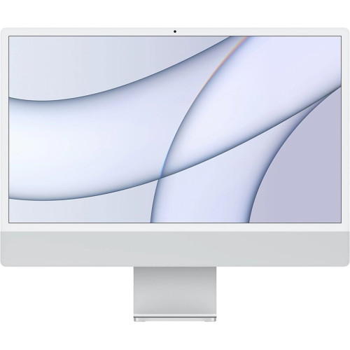Моноблок Apple iMac 24" Retina 4,5K (M1 8C CPU, 8C GPU) 8/256GB SSD серебристый в рассрочку без первоначального взноса и переплат