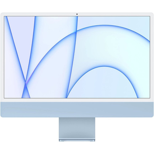 Моноблок Apple iMac 24" Retina 4,5K (M1 8C CPU, 8C GPU) 8/256GB SSD синий в рассрочку без первоначального взноса и переплат