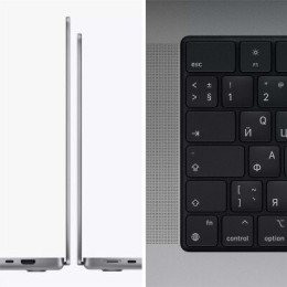 Ноутбук Apple MacBook Pro 14" M1 Max 10C CPU/32C/GPU, 64GB/2TB SSD серый космос