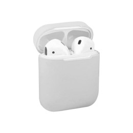 Чехол AirPods 1/2 Silicone Case Pebble