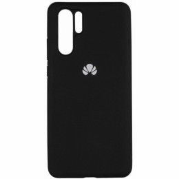 Чехол Huawei P30 Pro Silicone Case Black