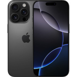 Смартфон Apple iPhone 16 Pro 512GB титановый чёрный